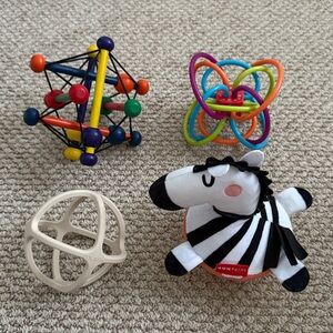 4 baby toys